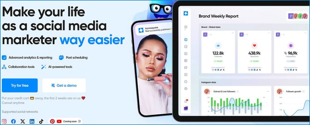 Comprehensive Review of Iconosquare Tool for Social Media Analytics – marketertools.ai